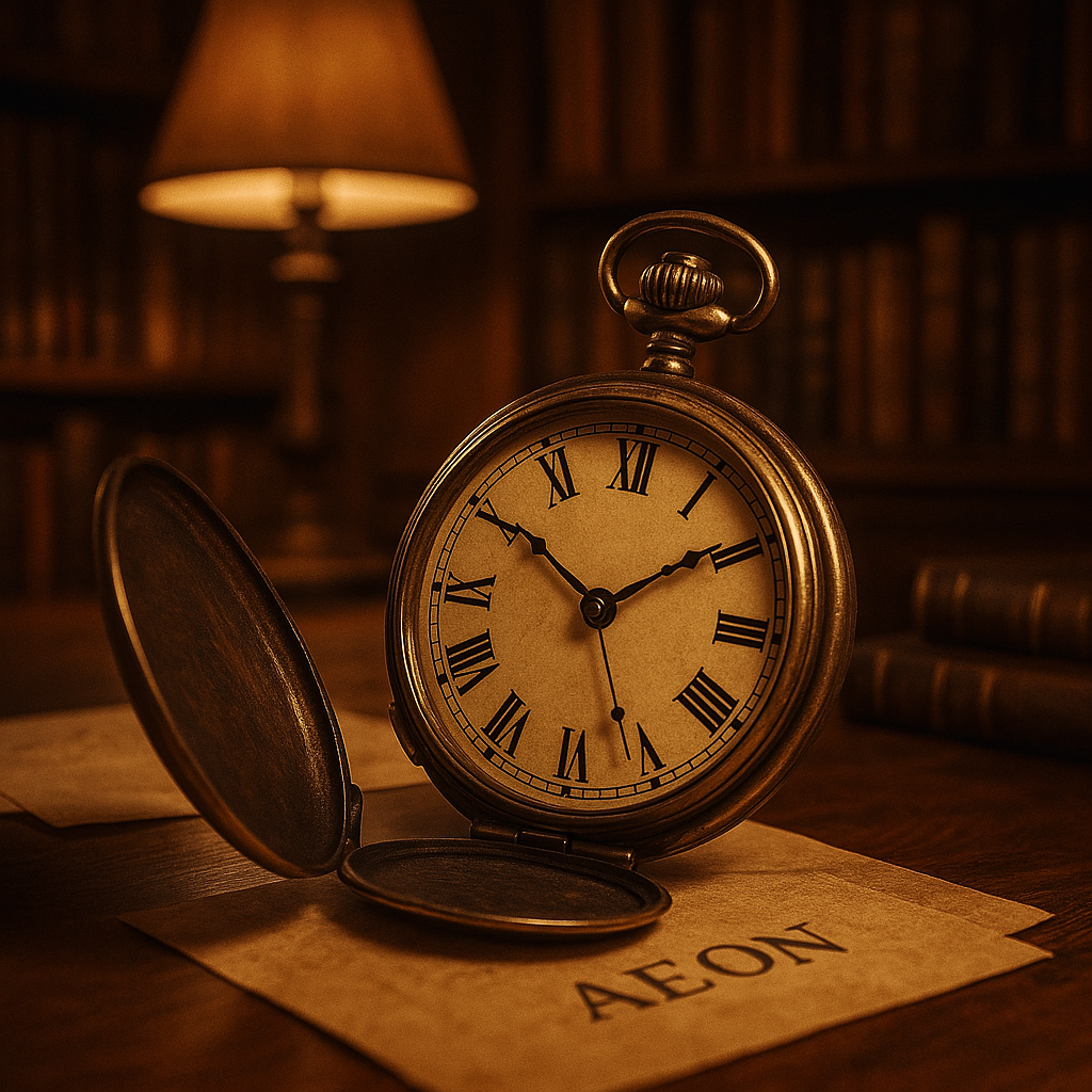 Sepia Pocket Watch