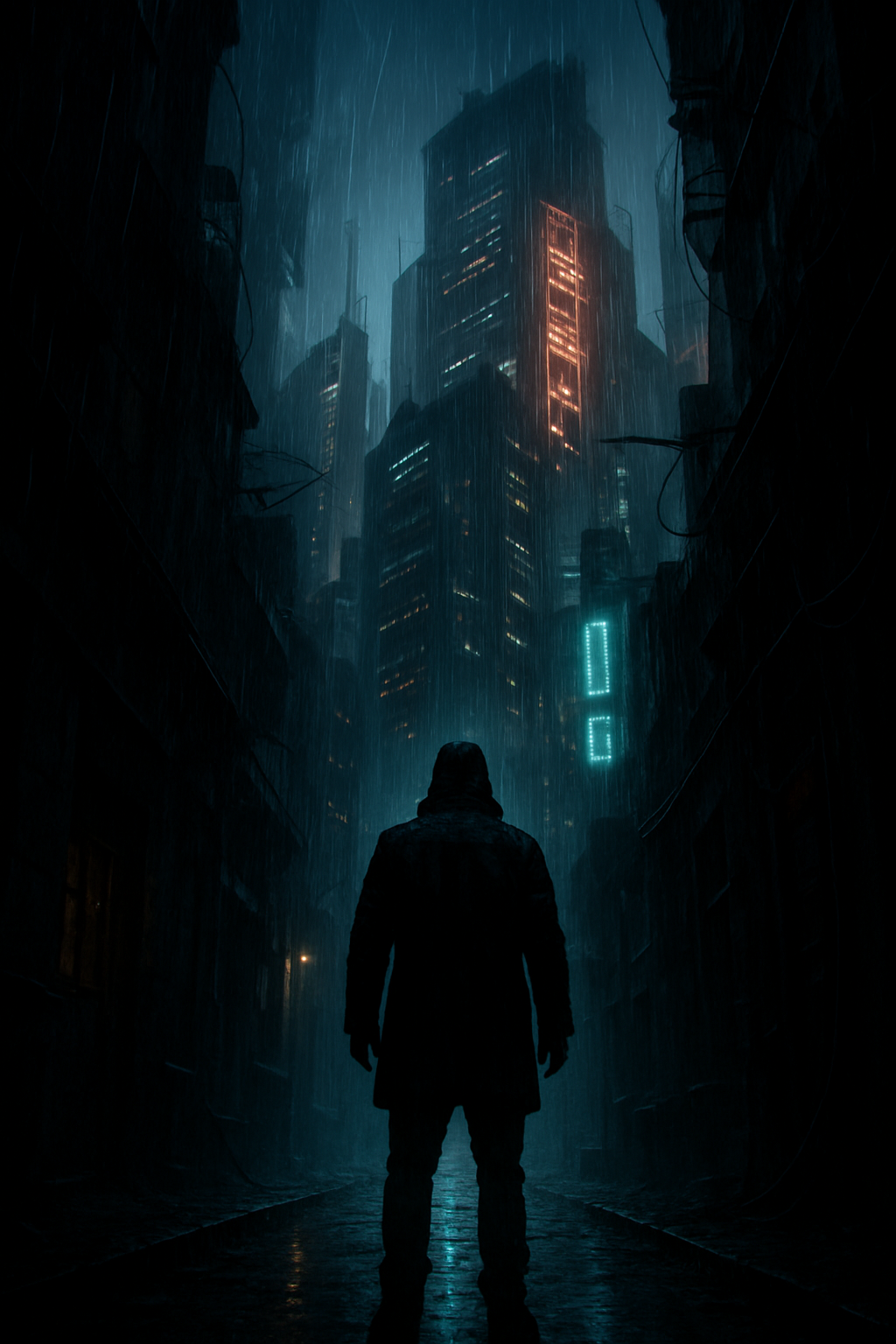 Distopian Future City